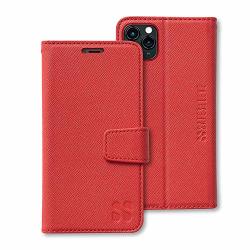 Safesleeve Emf Protection Anti Radiation Iphone Case: Iphone 11 Pro Max Rfid Emf Blocking Wallet Cell Phone Case Red