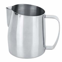 Zerone Milk Frothing Cup 400ML Stainless Steel Foamer Cappuccino Milk Jug Milk Frothing Jug Latte Art For Home Coffee