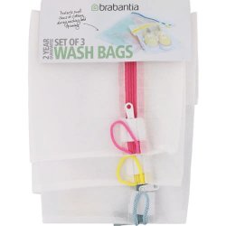Brabantia - Set Of 3 Wash Bags - White