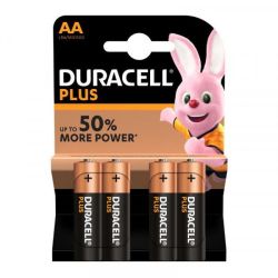 Duracell Battery Plus Aa 4 Pk