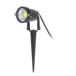 Ourleeme 5W Cob LED Lawn Garden Flood Light Waterproof Spotlight Lamp With Spike Waterproof Ac dc 12V For Yard Patio Path