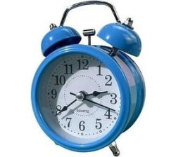 Alarm Clock Bedroom Retro Loud Alarm Clock - Blue