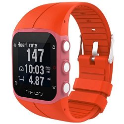 Joint Bands For Polar M400 M430 Fitness Watch Soft Silicone Rubber Watch Band Wristband Sports Strap Bracklet For Polar M400 M430 Fitness Watch Orange