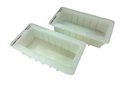 Crafters Choice Regular 1501 Silicone Loaf Soap Mold 2 Pack