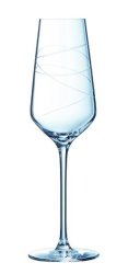 Abstraction Champagne Flutes - Set Of 4