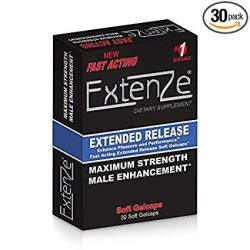 Maximum Strength Extenze Male Enhancement Nutritional Supplement Liquid Gelcaps 30 Gelcaps