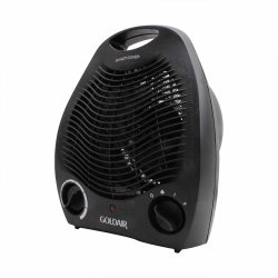 Goldair GFH-2000B Black Fan Heater