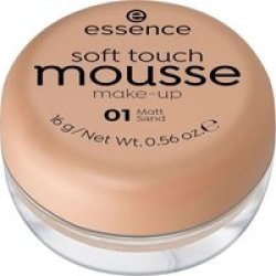 Essence Soft Touch Mousse Makeup - 01 Matt Sand