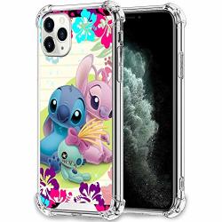 Disney Collection Phone Case For Iphone 11 Pro Max Transparent Lilo Stitch  Angel Scrump Design Iphone 11 Pro Max Case Clear Shockproof Drop Protection  Crystal Cover Shell Prices | Shop Deals Online | PriceCheck