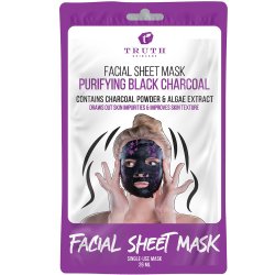 Truth Purifying Black & Charcoal Facial Sheet Mask