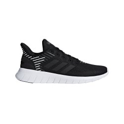 Adidas Size 8 Asweerun Running Shoes in Black & White