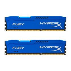 HyperX Kingston Fury 8GB Kit 2X4GB 1600MHZ DDR3 CL10 Dimm - Blue HX316C10FK2 8