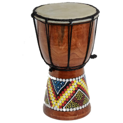 African Painted Drum