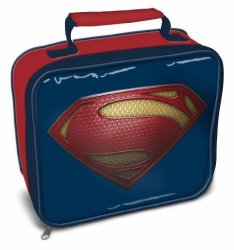 Superman Man Of Steel Character Rectangle Lunch Bag