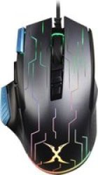FoxXRay Comet USB Gaming Mouse Black