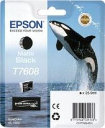 Epson T7608 - Matte Black - Original - Ink Cartridge