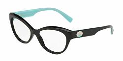 Tiffany & Co. TF2176 - 8001 Eyeglass Frame Black W Clear Demo Lens 53MM