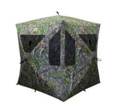 Leaf Green Battlefield Hub Style Ground Blind Cube