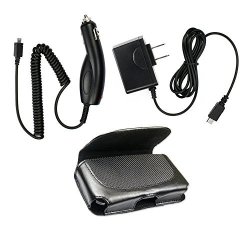 Fenzer Black Travel Auto Car Home Wall Charger Leather Case Pouch For Nokia 630 635 710 810 820 822 900 920 925 1020 Lumia 808 Pureview
