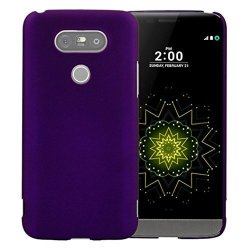 GOODTRADE8 LG G5 Case Gotd Solid Color Hard Back Cover Case For LG G5 Purple