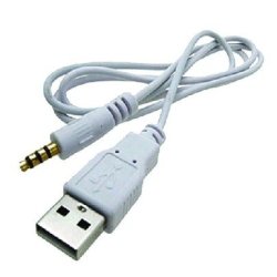 USB To Stereo 3.5 Mm Male Cable 10 Cm Long