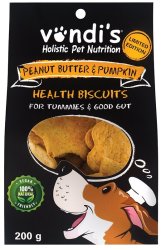 Vondis Peanut Butter & Pumpkin Biscuits
