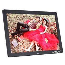 17INCH Digital Photo Frame Andoer Large Digital Picture Frame Wide Pcture Screen Offers A Clear And Distinct Display