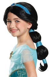 Disney Aladdin Princess Jasmine Wig Child Halloween Costume Accessory