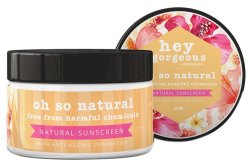 Hey Gorgeous Gorgeously Natural Sunscreen