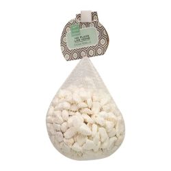 Home Decor - Stone Pebbles - White - Assorted Sizes - 4 Pack