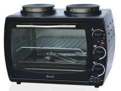 Swan 22l Mini Oven with 2 Solid Hotplates