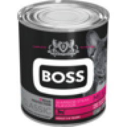 Bose Boss Warrior Steak Flavoured Dog Food Can 820G