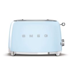 Smeg 2 Slice Toaster TSF01PBSA Blue