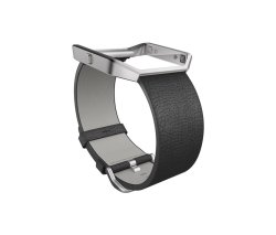 Fitbit Leather Accessory Band for Fitbit Blaze Small Activity Tracker in Black