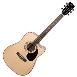 AD880CE Ns Standard Series Dreadnought Acoustic Electric Cutaway Guitar With Bag Natural