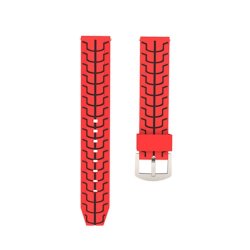 Silicone Fish Skeleton Band For Samsung S3 Frontier & Classic - Red & Black