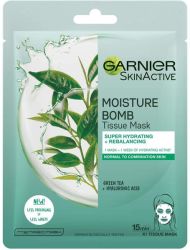 Moisture Bomb Tissue Mask - Green Tea & Hyaluronic Acid