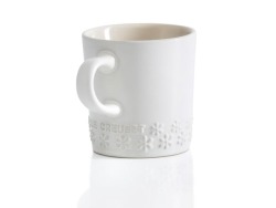 Le Creuset Stoneware Cappuccino Mug 200ML Fleur Cotton