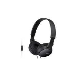 Sony Wired Mdr Foldable Headphone With MIC Black