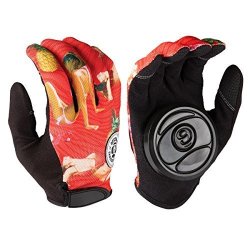 Sector 9 Rush Slide Gloves Red Small
