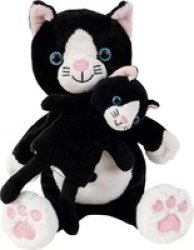 Beleduc Mom And Baby Hand Puppet - Cara & Mimi Cat