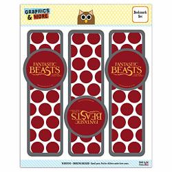 Fantastic Beasts And Where To Find Them Logo Set Of 3 Glossy Laminated Bookmarks