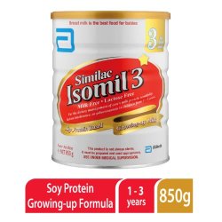 Similac Isomil Stage 3 Soy Protein Based Infant Formula 1-3 Years 850G