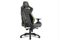 Sharkoon Shark Zone GS10 Gaming Seat Black yellow Retail Box 1 Year Warranty.   Product Overview: Designed With The Needs Of Gamers And Streamers In