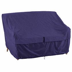2-SEATER Sofa Cover Love Seat Cover Deep Bench Cover Heavy Duty Weather Resisatnt Outdoor Sofa Bench Chair Covers Satisfaction Guarantee And Big Size 58"LX40"WX31"H