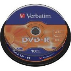 Azo 16X Dvd-r 10 Pack On Spindle