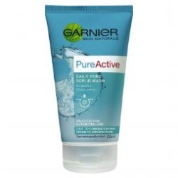 Garnier Pure Active Daily Pore Scrub Wash Oily To Combination Skin 150ML