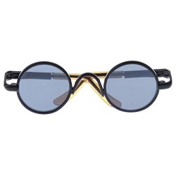 Magideal 1 3 Bjd Black Round Glasses Full Rim Eyeglasses For As Luts SD17 Uncle Doll