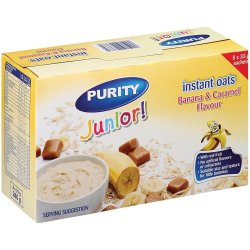 Purity Junior Oats 280G - Banana & Caramel
