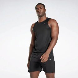 Reebok Men's Running Speewick Singlet - XL Black